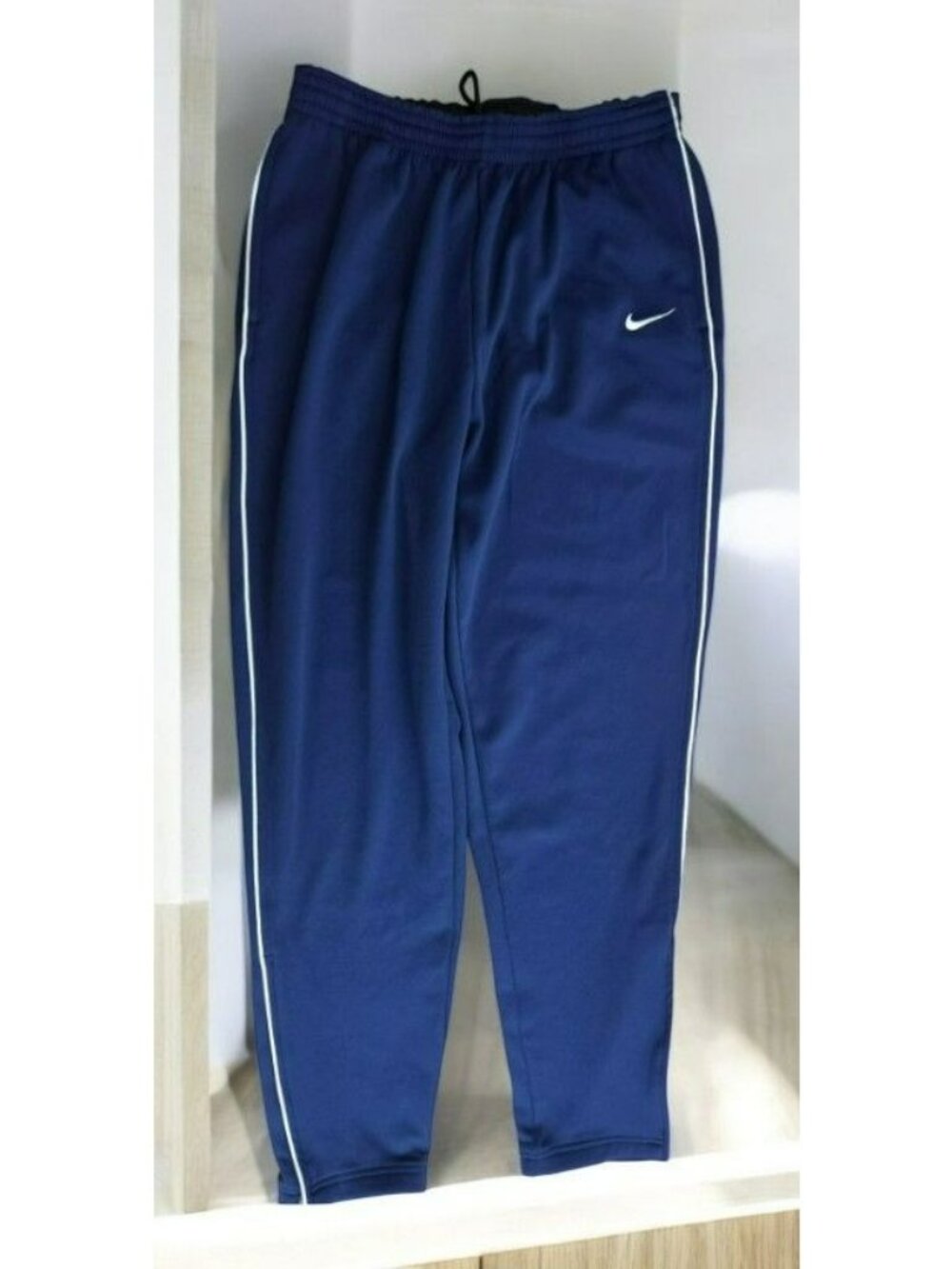 Nike Mens Navy Track Pants Size Large